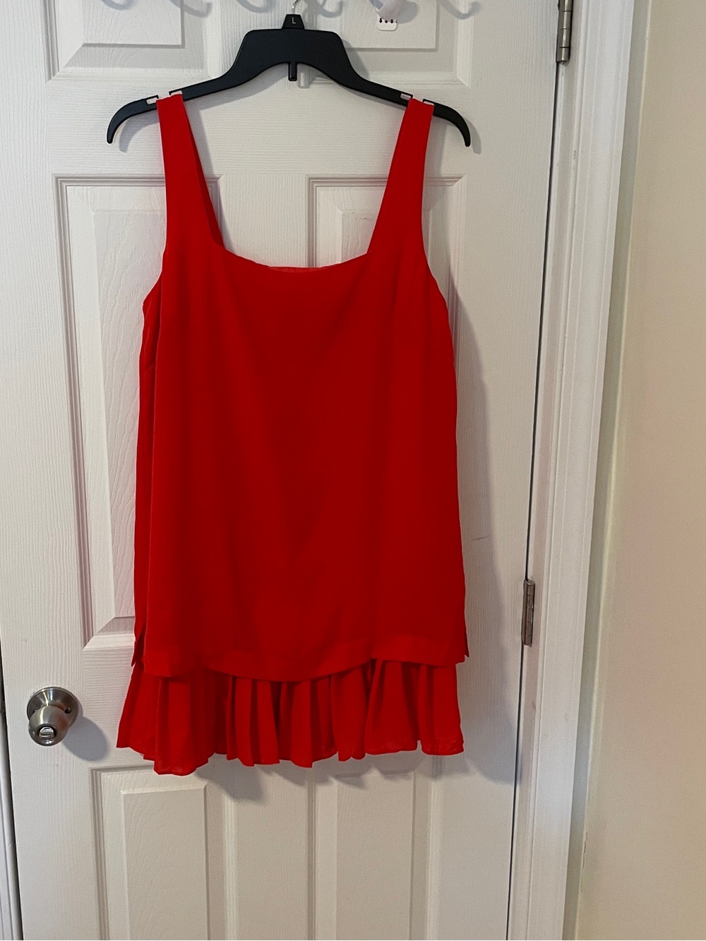 Laundry By Shelli Segal Red Drop-waist Mini Dress